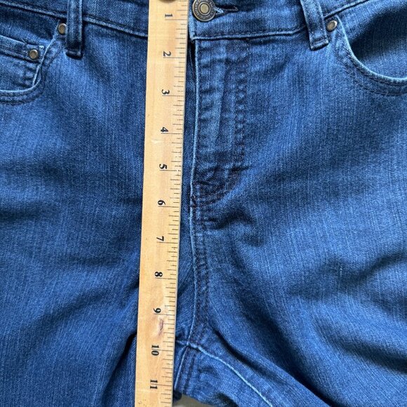 🔥 4 for $20 DEAL 🔥Jaclyn Smith Dark Wash Bootcut Jeans Size 8 - Picture 6 of 7